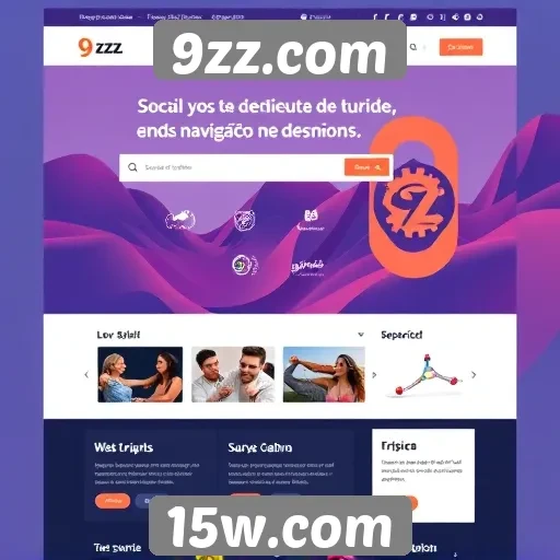 Navegação intuitiva destaca o site 9zz.com